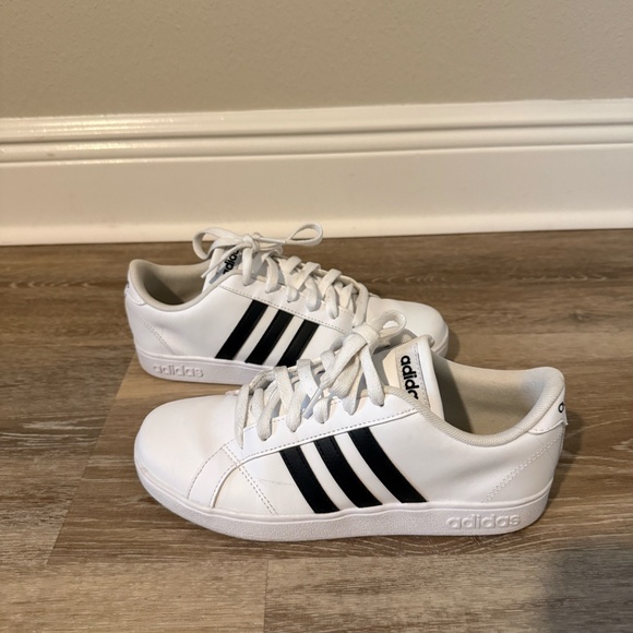 Adidas GRAND COURT 2.0 SHOES White Black Kid's Size 5.5 - Picture 6 of 11